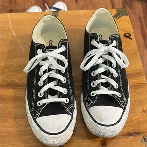 Converse Black and White Chuck Taylor Sneakers